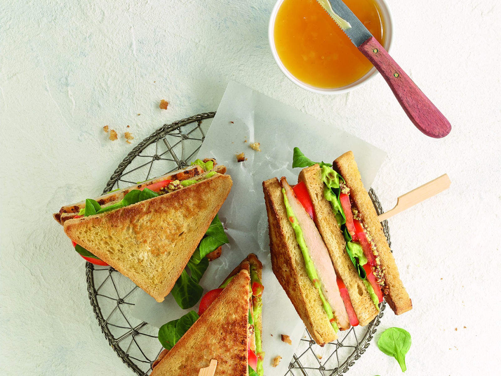 Fire Roasted Chikn Steak_Rezept_Club Sandwich_72dpi