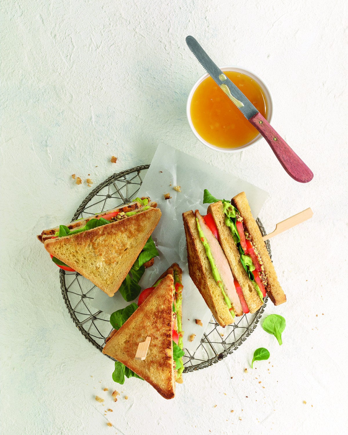 Fire Roasted Chikn Steak_Rezept_Club Sandwich_72dpi