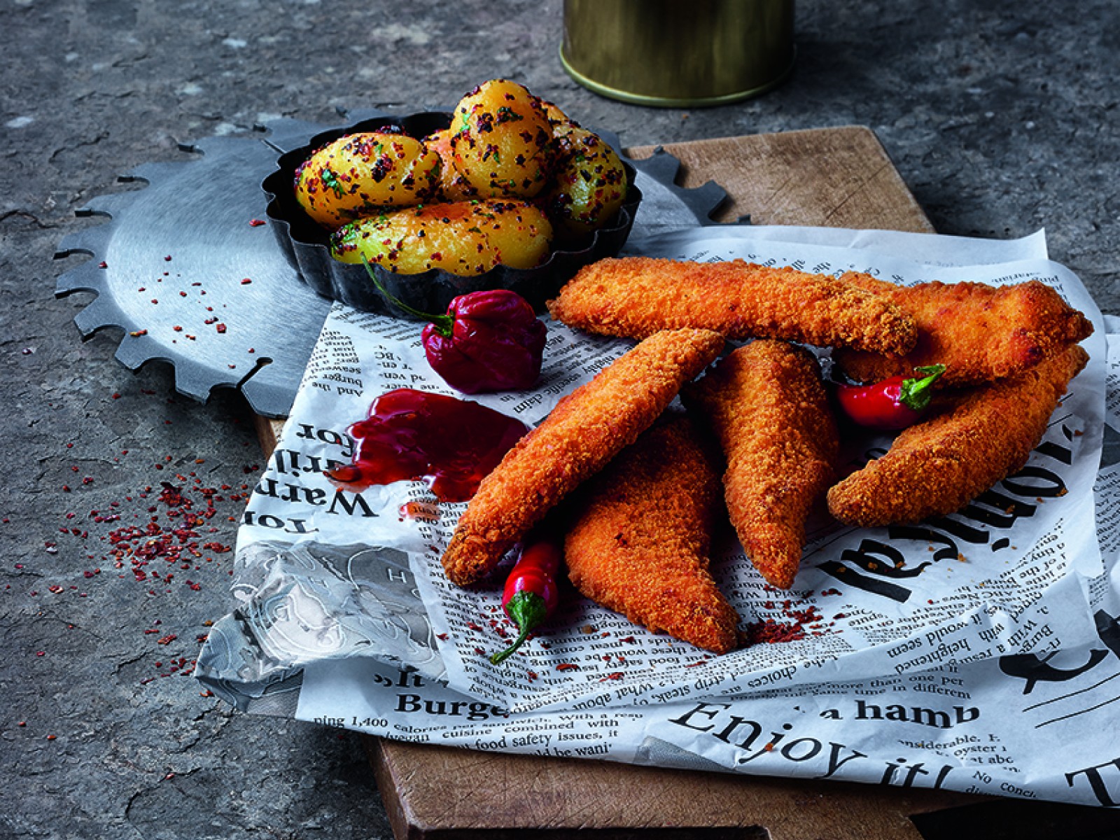 Crispy Chikn Fingers_Rezept_Culinary Code_Abenteuer &amp; Nervenkitzel_72dpi