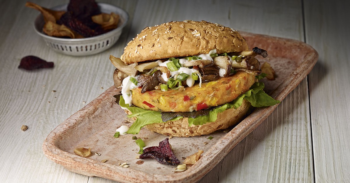 Fantastic Sunny Veggie Burger – Salomon Foodworld