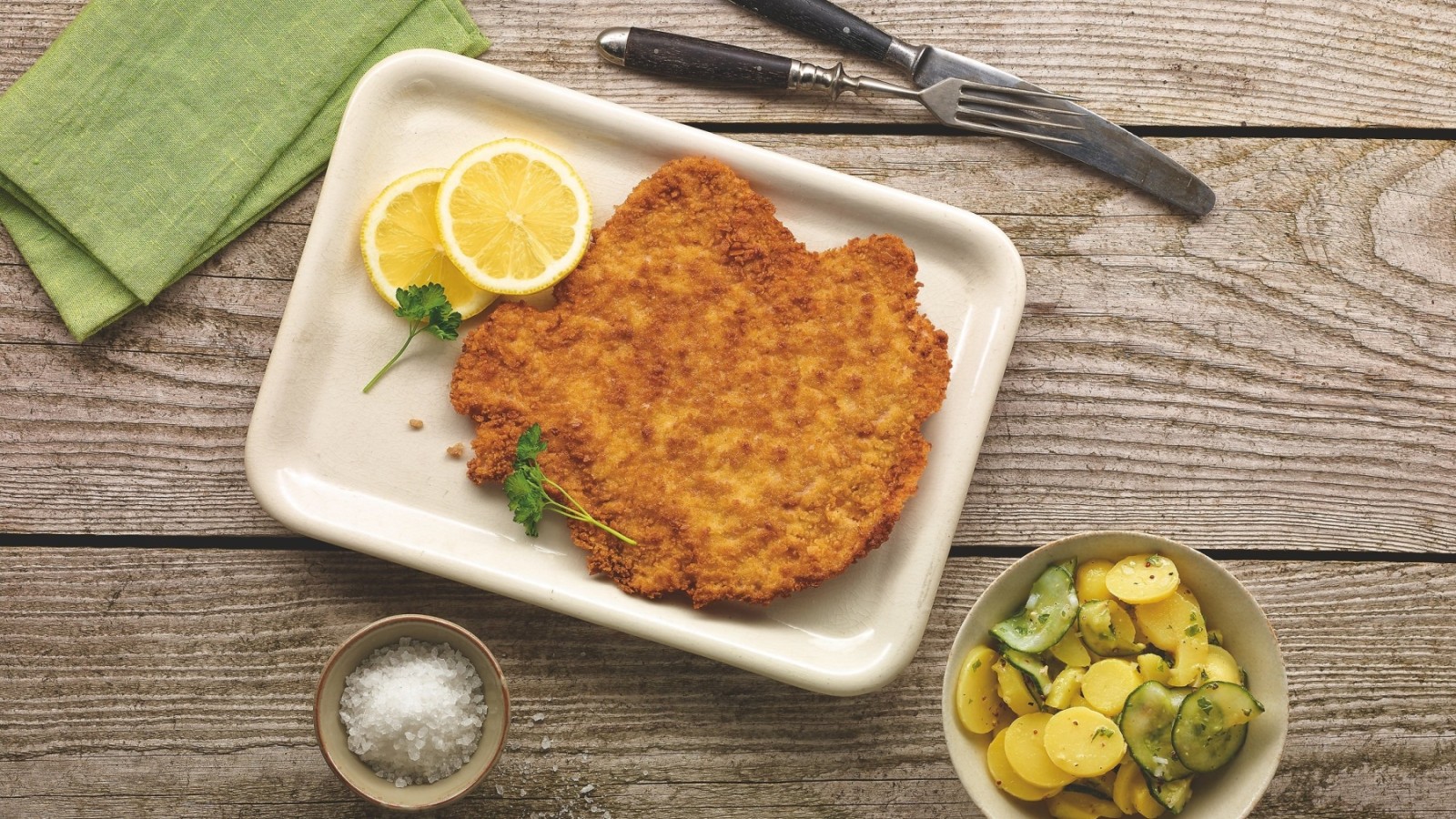 MEAT SELECTION  Knusper_Schnitzel_Homestyle_Rezept_Kartoffelsalat 72dpi