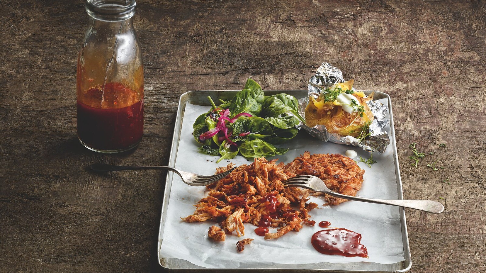 Pulled Chikn Burger_Rezept_Tellermitte_72dpi