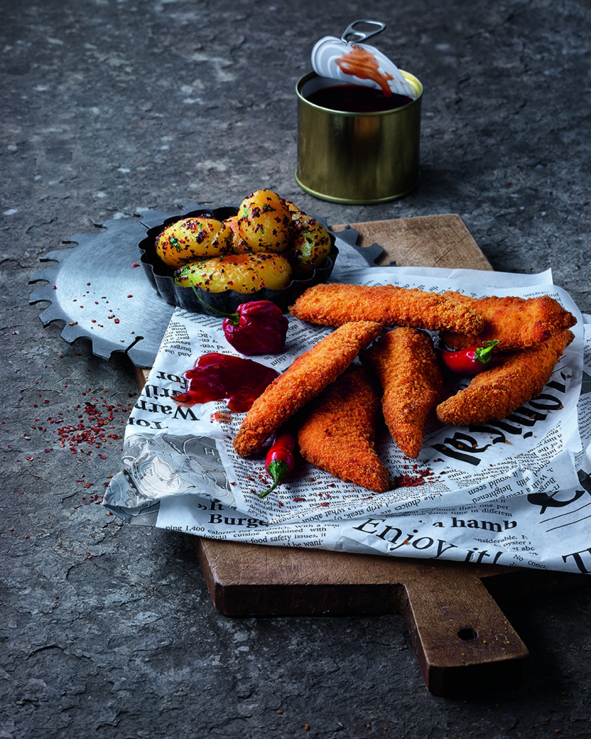 Crispy Chikn Fingers_Rezept_Culinary Code_Abenteuer & Nervenkitzel_72dpi